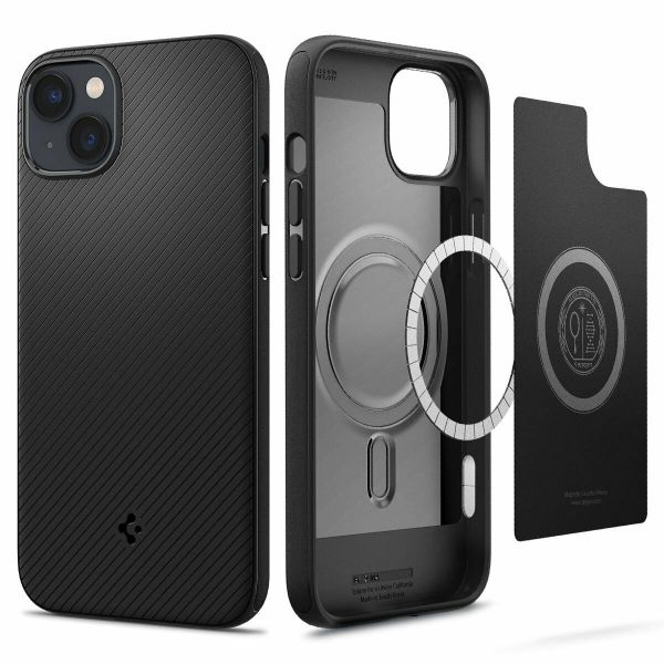     Spigen Apple iPhone 14 Mag Armor MagFit, Matte Black (ACS05065) -  2