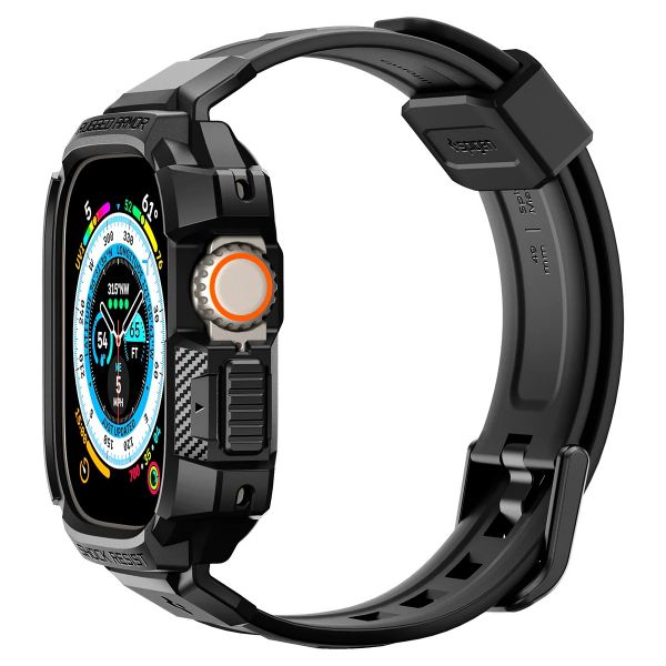 Spigen    21  Apple Watch Ultra 49mm Rugged Armor Pro, Black ACS05460 -  2