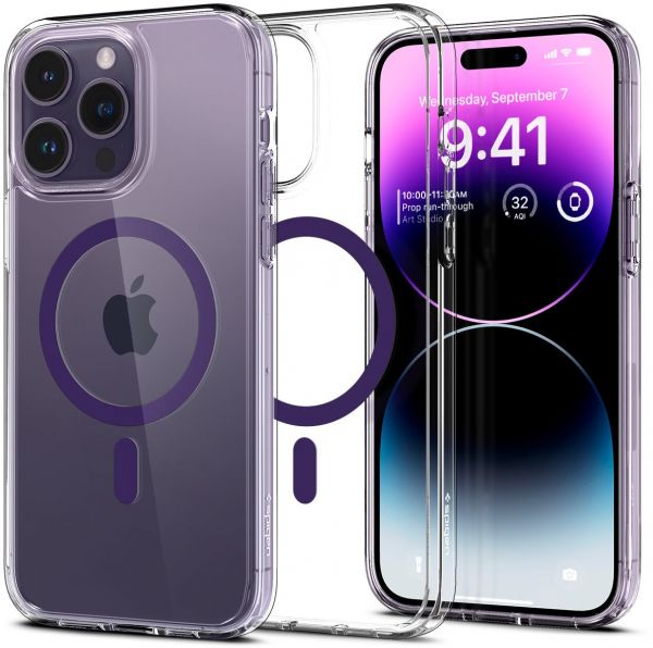  Spigen  Apple iPhone 14 Pro Ultra Hybrid MagFit, Deep Purple ACS05585 -  5