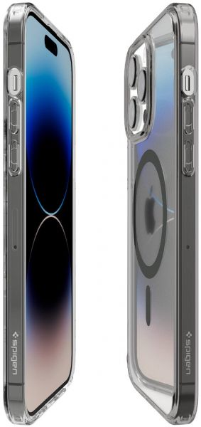 Spigen   Apple iPhone 14 Pro Ultra Hybrid MagFit, Frost Black ACS05586 -  3