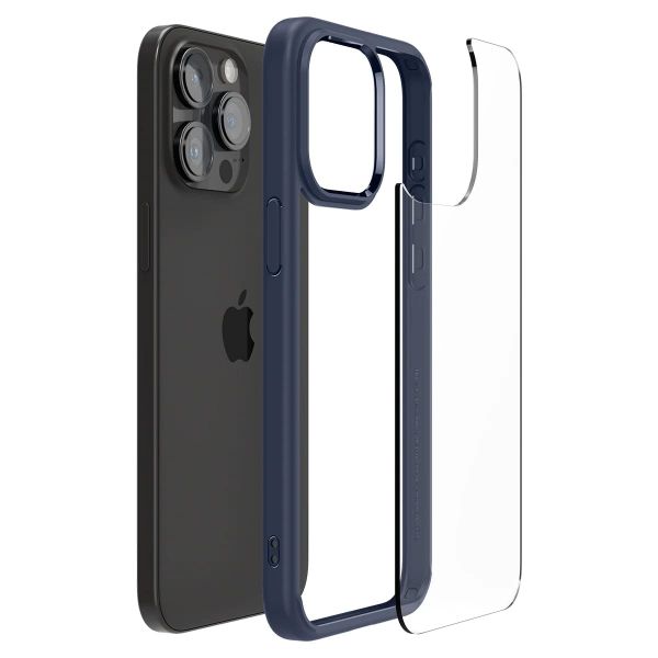 Spigen   Apple iPhone 15 Pro Max Ultra Hybrid, Navy Blue ACS06573 -  6