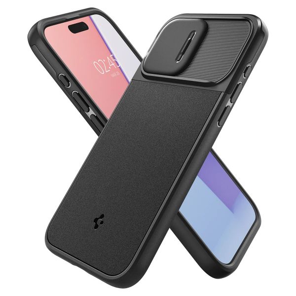  Spigen  Apple iPhone 15 Pro Max Optik Armor MagFit, Black ACS06599 -  6