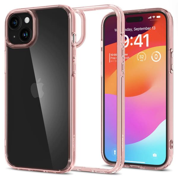 Spigen   Apple iPhone 15 Ultra Hybrid, Rose Crystal ACS06795 -  1