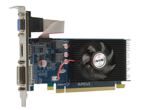  AFOX Radeon HD 6450 1GB GDDR3 LP fan AF6450-1024D3L5 -  1