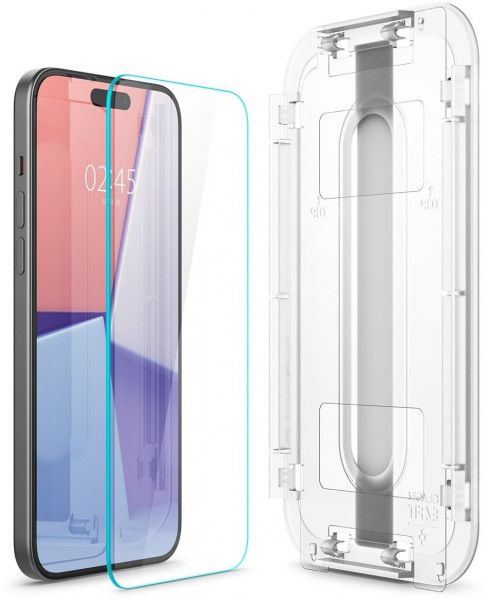 Spigen    Apple iPhone 15 EZ FIT tR(2 Pack) AGL06903 -  6