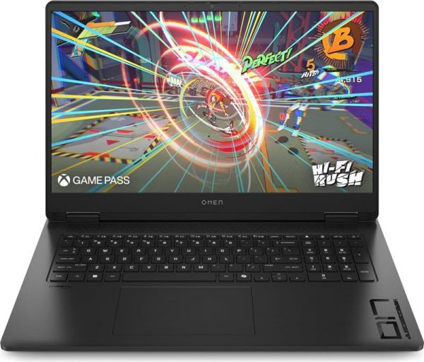  HP OMEN 17-db0001ua 17.3" FHD IPS AG, AMD R7-8845HS, 32GB, F1024GB, NVD4070-8, DOS,  AQ8N5EA -  1