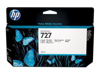  HP No.727 DesignJet T1500/T920 Photo Black, 130 ml B3P23A -  1