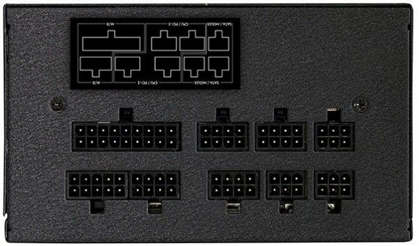   CHIEFTEC Chieftronic SteelPower  (750W), >85%, 80+ Bronze, 120mm, 1xMB 24pin(20+4), 2xCPU 8pin(4+4), 3xMolex, 6xSATA, 4xPCIe 8pin(6+2), Fully Modular BDK-750FC -  3