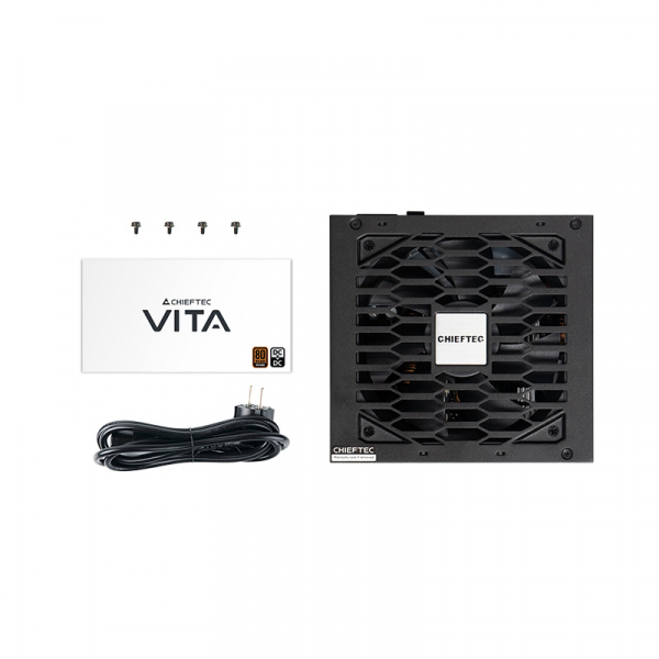   CHIEFTEC Vita  (850W), >85%, 80+ Bronze, 120, 1xMB 24pin(20+4), 2xCPU 8pin(4+4), 2xMolex, 6xSATA, 4xPCIe 8pin(6+2) BPX-850-S -  2