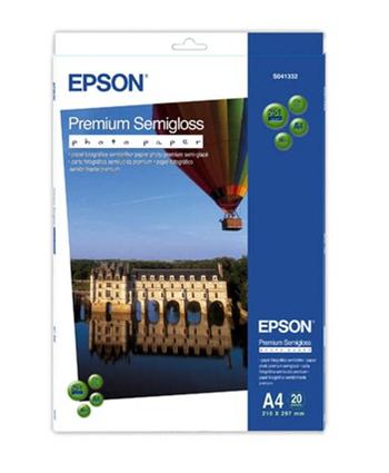  Epson A4 Premium Semigloss Photo Paper, 20. C13S041332 -  1