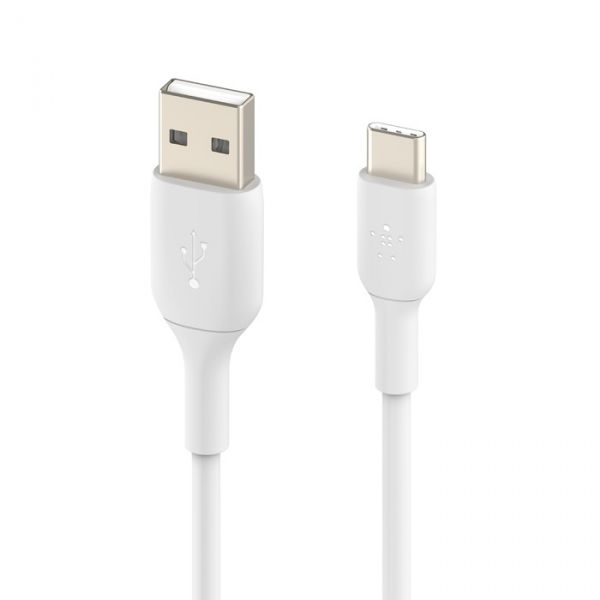  Belkin USB-A - USB- PVC 1m White CAB001BT1MWH -  2