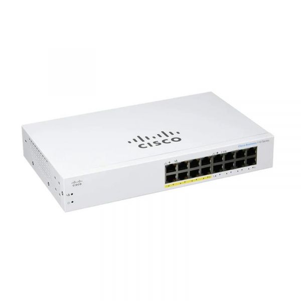  Cisco CBS110 Unmanaged 16-port GE, Partial PoE CBS110-16PP-EU -  1