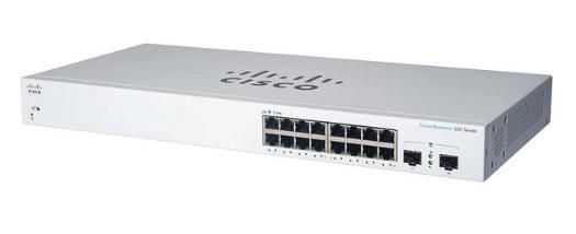  Cisco CBS220 Smart 16-port GE, 2x1G SFP CBS220-16T-2G-EU -  1