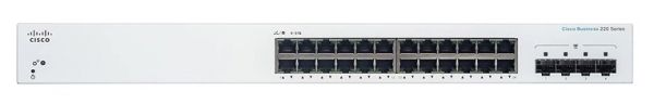  Cisco CBS220 Smart 24-port GE, 4x1G SFP CBS220-24T-4G-EU -  1