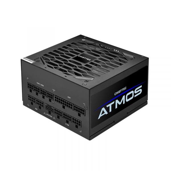 Chieftec   Atmos (750W), >90%, 80+ Gold, 135 FDB, 1xMB 24pin(20+4), 2xCPU 8pin(4+4), 4xMolex, 9xSATA, 2xPCIe 8pin(6+2), 1xPCIe GEN5 16pin, Fully Modular CPX-750FC -  1