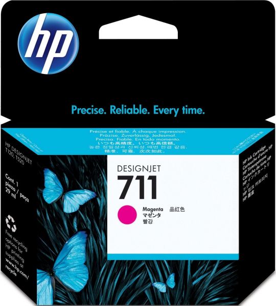  HP No.711 DesignJet T120/T125/T130/T520 Magenta CZ131A -  1