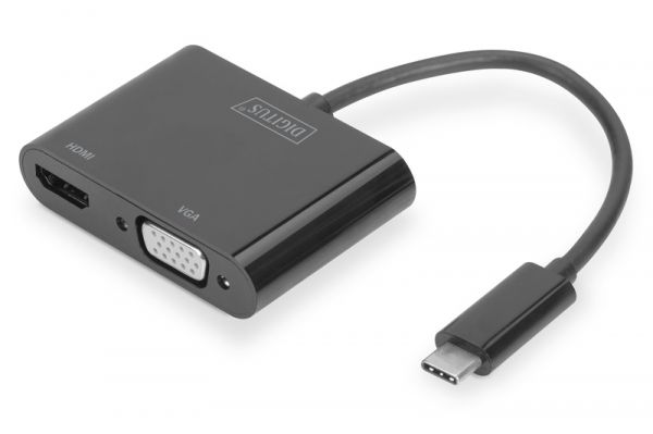  DIGITUS USB 3.0 - HDMA+VGA Full HD, M/F, 0.15 DA-70858 -  1