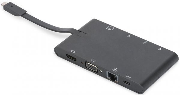 Digitus - Travel USB-C, 9 Port DA-70865 -  1