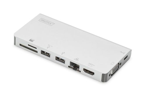 - DIGITUS Travel USB-C, 8 Port DA-70866 -  4