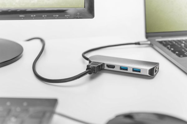 - DIGITUS USB-C, 8 Port DA-70884 -  2