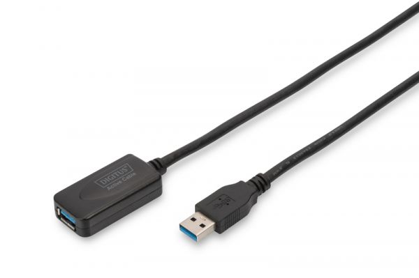 Digitus  USB 3.0 Active Cable, A/M-A/F, 5 m DA-73104 -  1