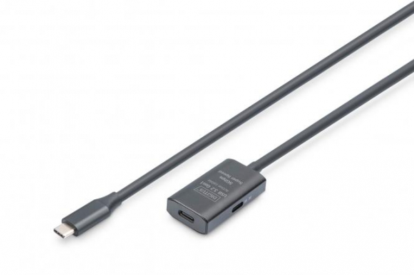  DIGITUS USB 3.2 Gen1 Active Cable 5G, C/M-C/F, 5,  DA-73108 -  1