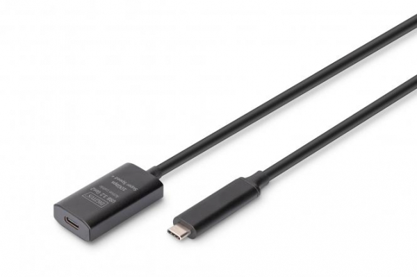  DIGITUS USB 3.2 Gen2 Active Cable 10G, C/M-C/F, 5,  DA-73112 -  1