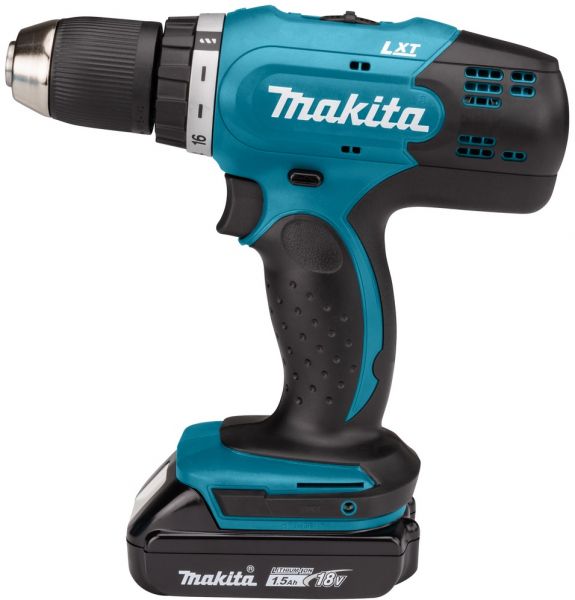 - Makita DDF453SYX4, 18 LXT, 1.5Ah  2., 0-400/0-1300 /, 42, 1.6,  DDF453SYX4 -  1