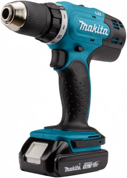 - Makita DDF453SYX5, 18 LXT, 1.5Ah  1., 0-400/0-1300 /, 42, 1.6,  DDF453SYX5 -  2