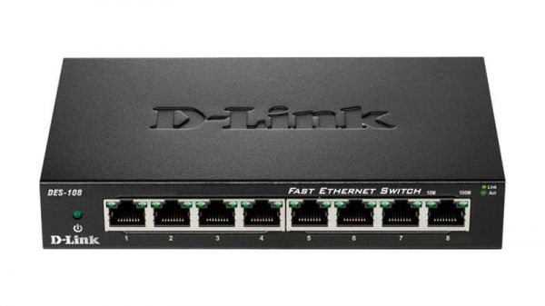  D-Link DES-108 8xFE, ,  DES-108 -  1