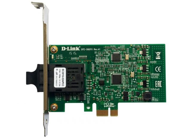 D-Link   DFE-560FX/B 1xSFP 100Mbit, PCI Express DFE-560FX -  1