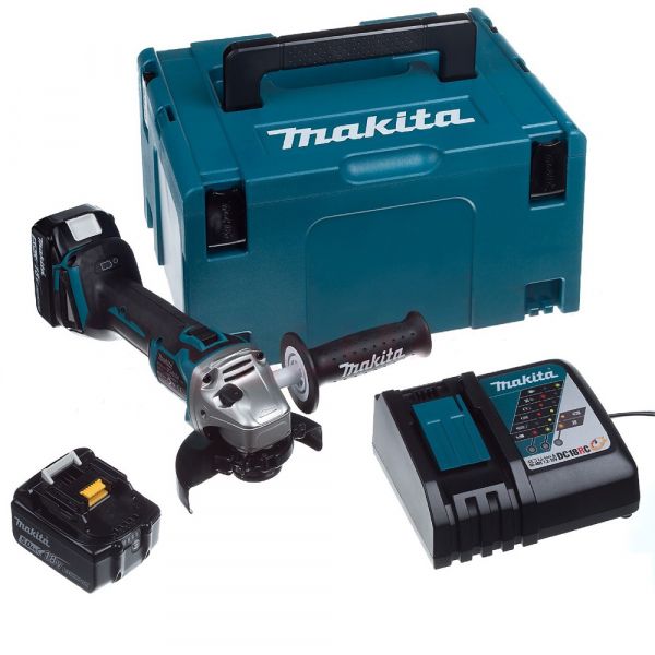    Makita DGA504RTJ, 18 LXT, 5 , 8500 /, 125 , 2.3  DGA504RTJ -  3