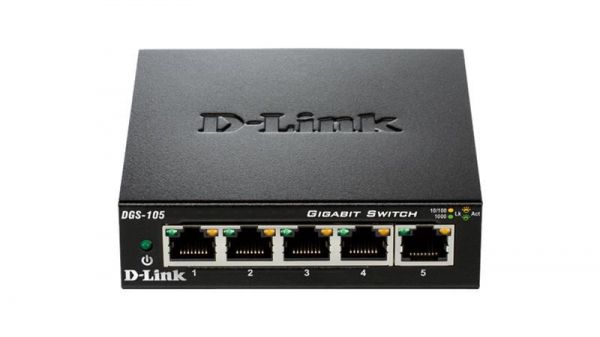  D-Link DGS-105 5xGE,  DGS-105 -  1