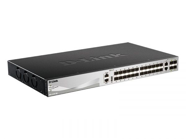  D-Link DGS-3130-30S 24xSFP, 4xGE/SFP, 2x10GE, 4xSFP+, L3 DGS-3130-30S -  2