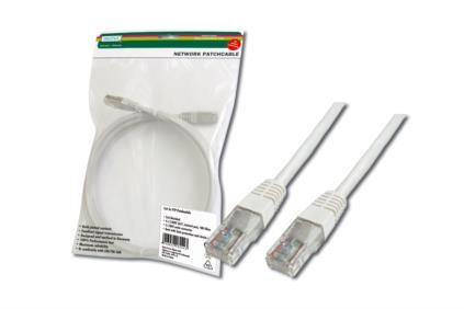 - DIGITUS CAT 5e UTP, 2, AWG 26/7, Cu, PVC,  DK-1511-020/WH -  1