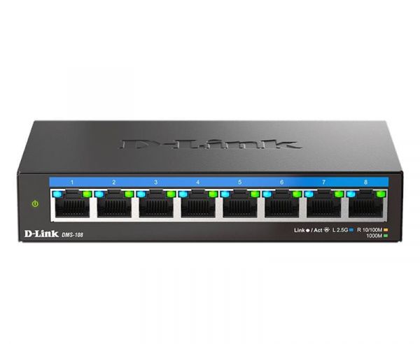  D-Link DMS-108 8x2.5GE,  DMS-108 -  1