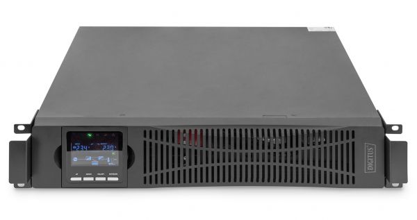  DIGITUS OnLine, 1500VA/1500W, LCD, 8xC13, RJ45, RS232, USB, Rack/Tower DN-170094 -  5