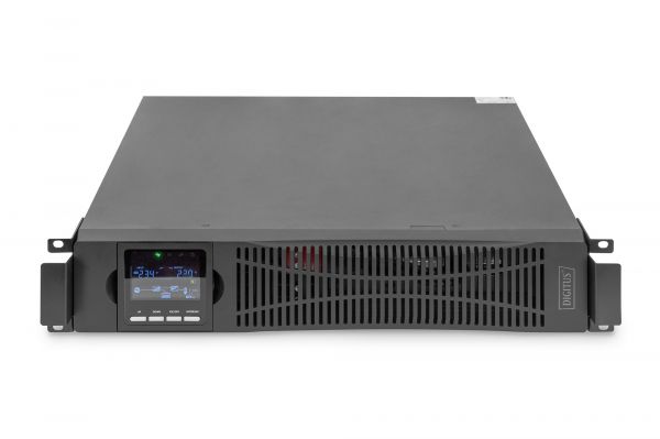 Digitus  OnLine, 3000VA/3000W, LCD, 8xC13, 1xC19, RJ45, RS232, USB, Rack/Tower DN-170096 -  8