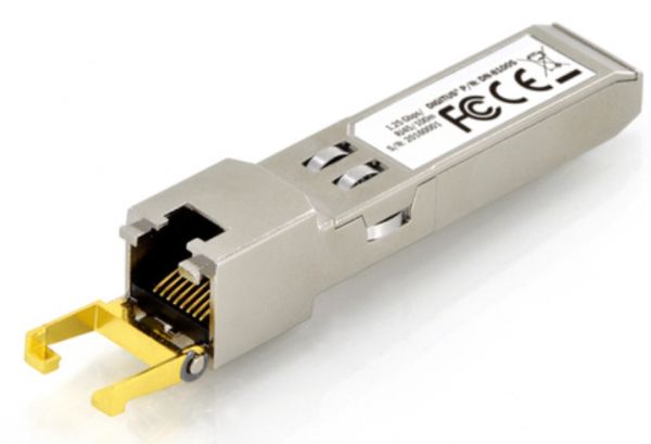 Digitus 1.25 Gbps Copper SFP, 100m, RJ45, 10/100/1000Base-T DN-81005 -  2