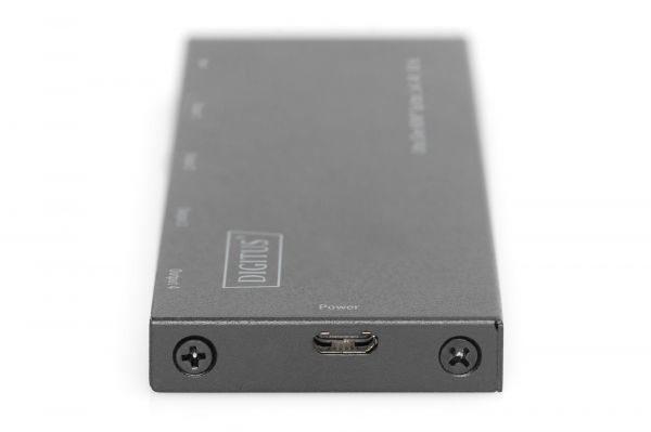 Digitus ³ HDMI (INx1 - OUTx4), 4K, Ultra Slim DS-45323 -  5