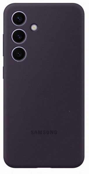  Samsung S24 Silicone Case Dark Violet EF-PS921TEEGWW -  1