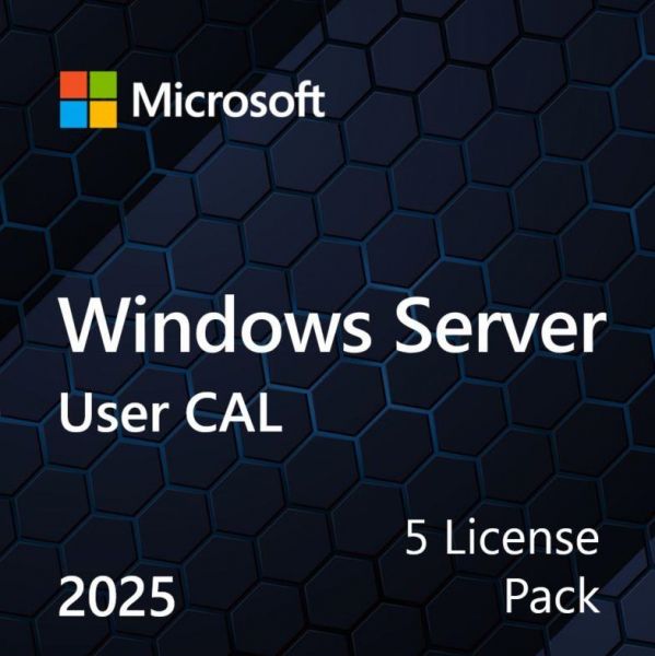 Microsoft Windows Server 2025 CAL 5 User , ̠  EP2-25279 -  1