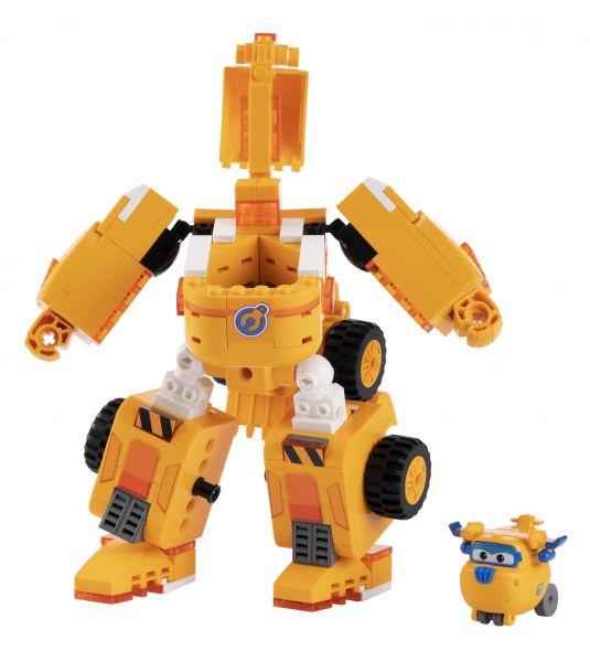 Super Wings - Small Blocks 2-in-1 Buildable Transforming Vehicle Donnie,  EU385007 -  15