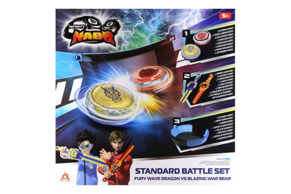 Infinity Nado  VI Battle Set Fury Wave Dragon vs Blazing War Bear EU654181 -  10