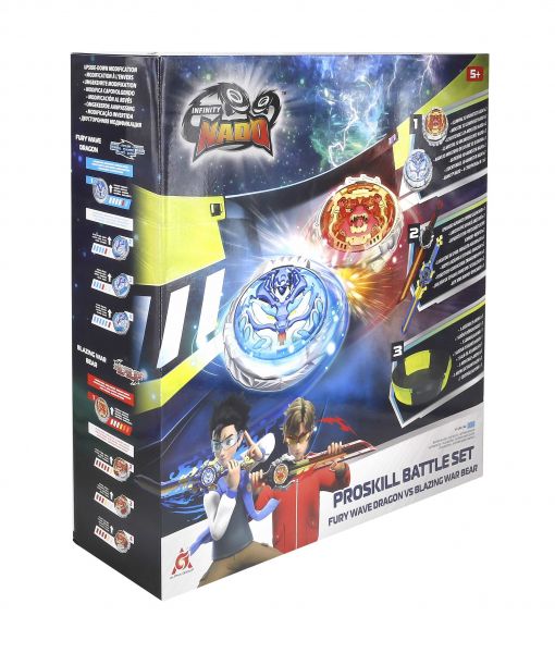  Infinity Nado VI Proskill Battle Set       (Fury Wave Dragon vs Blazing War Bear) EU654281 -  3