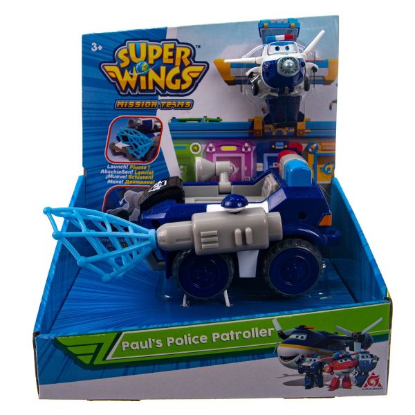   Super Wings Mission Teams Paul's Police Rover,    EU730841 -  11