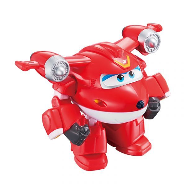 Super Wings   Super Wings Supercharge Articulated Action Vehicle Jett,  EU740991V -  1