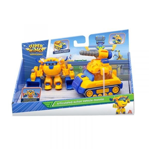   Super Wings Supercharge Articulated Action Vehicle Donnie,  EU740992V -  7