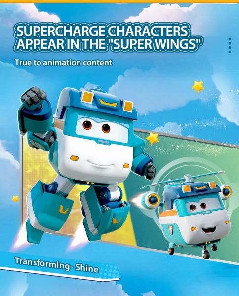 Super Wings  - Transforming  (Shine) EU770239 -  5