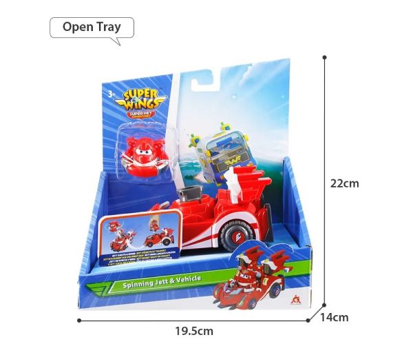 Super Wings   Spinning Vehicle  (Jett) EU770310 -  12